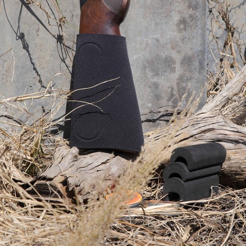 TOURBON Copertura buttstock fucile in neoprene nero con 3 cuscinetti guanciali rimovibili in EVA - Foto 9 di 24