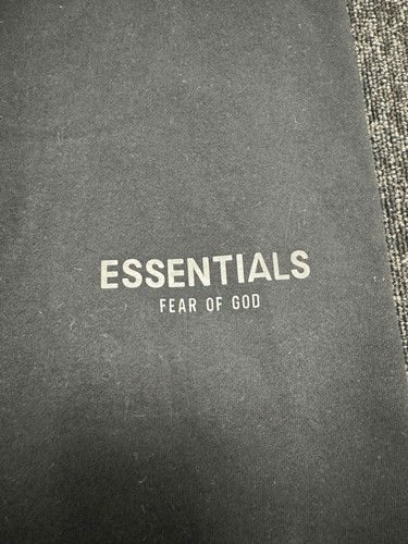 Fear Of God Essentials Black White Sweatpants FW19 Small - Picture 2 of 5