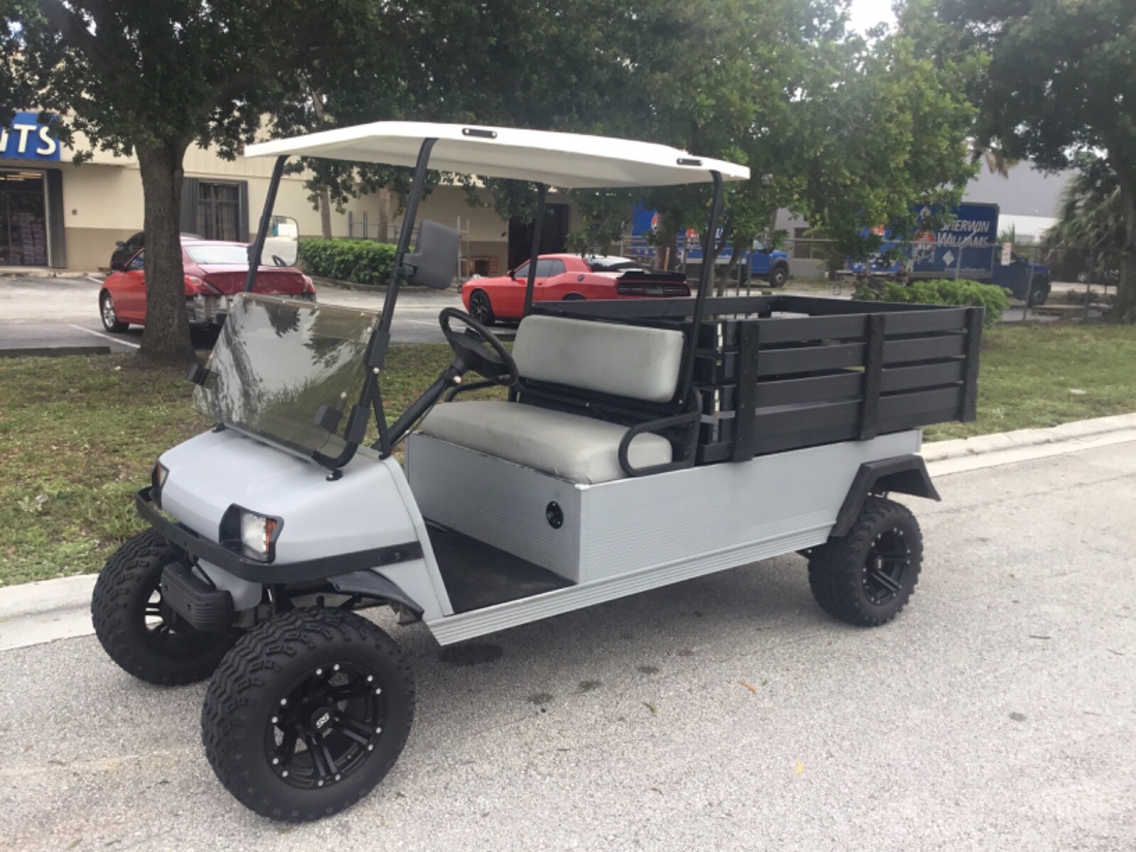 2010 Club Car Carryall 6 gas Utility golf Cart Industrial lifted
