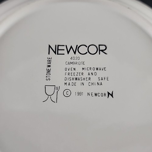 Plato de postre/ensalada Newcor gres Cambridge 4020 7,75" de diámetro - Imagen 4 de 4
