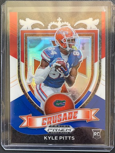 2021 Panini Prizm Draft Picks Kyle Pitts Crusade Variant Ebay 