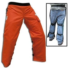 Forester-Chainsaw-Apron- 37 INCH Chaps-with-Pocket-Orange-by-Forester-New  