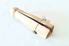 RING CLAMP JEWELERS SINGLE END HOLDER JEWELRY MAKING HAND TOOL LEATHER LINED JAW