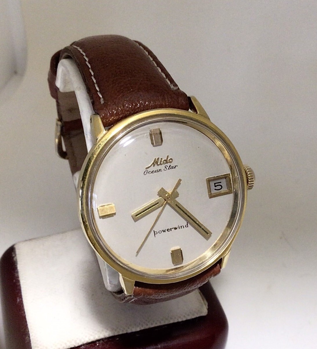 Star Powerwind Mido Uhren Ocean Star – 1968 Mido Powerwind Ocean