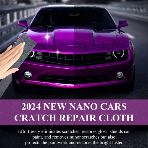 3PCS Nano Sparkle Cloth Car Scratch Remover Set,2025 New Car Scratch Remover - Picture 6 of 9