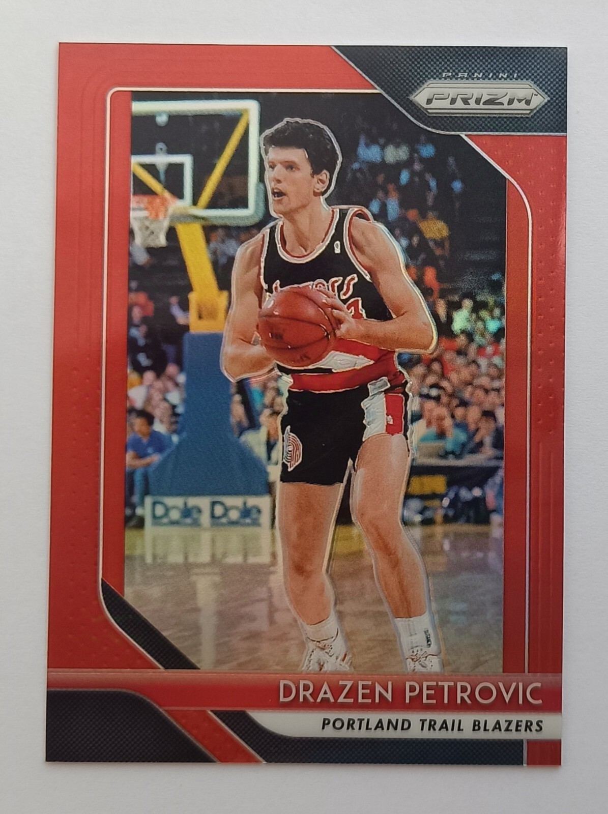 Drazen  Petrovic  2018-19 Panini Prizm  RED prizm  185/299
