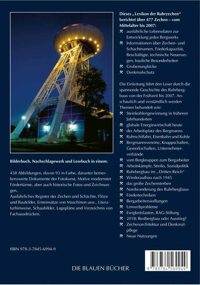 Thumbnail - Die Alten Zechen An Der Ruhr Wilhelm Hermann (u. A.) Buch Die Blauen