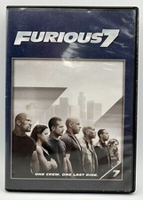 Furious 7 DVD Widescreen Vin Diesel, Paul Walker & Dwayne Johnson (The Rock)
