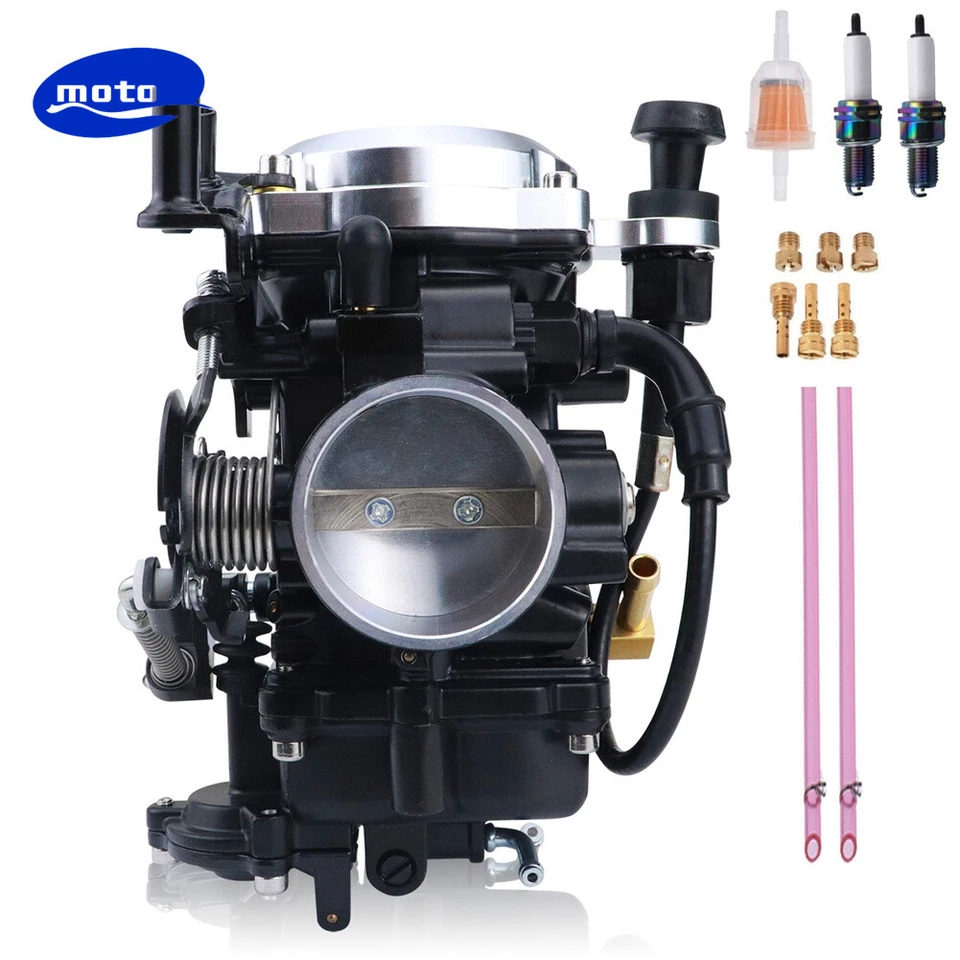 Carburador apto para Harley Davidson Sportster 883 1200 XL883 1200 personalizado 1988-2006 Foto 2 de 4