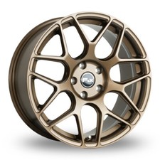 Bronze x4 18" Fox PF3 Alloy Wheels Mazda Kia Renault Honda Lexus 5x114.3