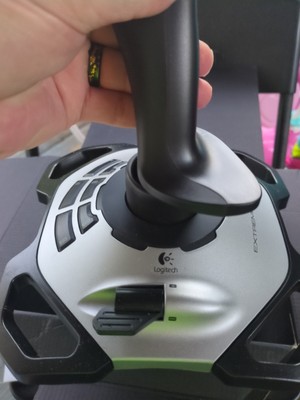 Logitech Extreme 3D Pro USB Gaming Joystick | Silver/Black | Untested