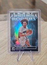 Anthony Black Purple Holo White Hot Rookies 2023-24 Panini Optic Basketball
