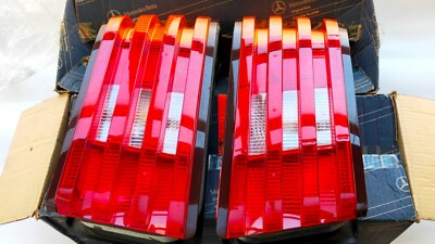MERCEDES R129 SL Tail Lights Assembly Set L+ R W Bulb Holder Cover ...