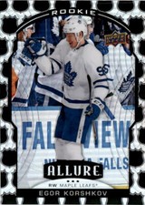 2020-21 Upper Deck Allure #85 Egor Korshkov 2005 Shield Toronto Maple Leafs