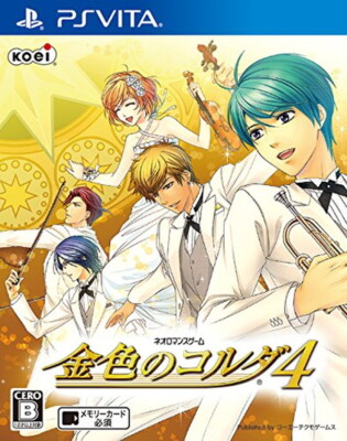 PS Vita La Corda d'Oro 4 Kin'iro no Corda 4 Koei Tecmo Otome Sim Japan NTSC-J