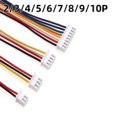 Connector Electronic Wire Single End Plug Cable 2/3/4/5/6/7/8/9/10P XH2.54mm