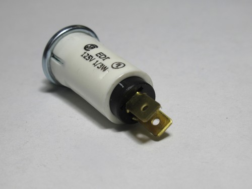 EDI 32R-2112-T3 Pilot Light Green 125V 1/3W USED - Picture 2 of 3