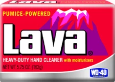 Lava Soap 2 BARS 5.75 oz. Pumice Powered Hand Cleaner Made In USA WD40 10185