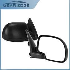 Pair Manual Mirrors for 1999- 2006 Chevy Silverado Sierra 1500 2500 2500HD 3500