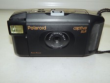 Polaroid Auto Focus Captiva SLR Instant Film 95 Land Camera UNTESTED - READ 