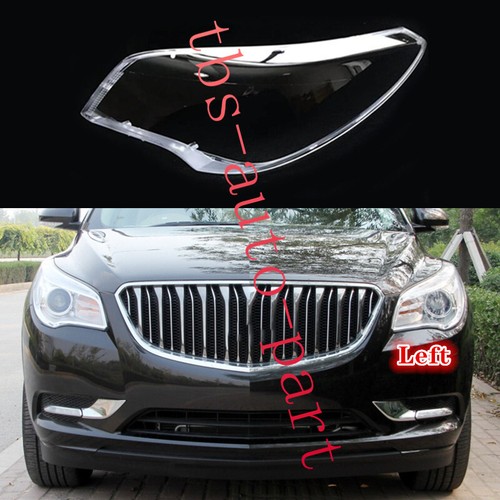 Left Side Headlight Lens Cover+Sealant Glue For Buick Enclave 20132017