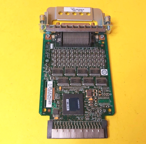 CISCO HWIC-16A 16‑PORT ASYNCHRONOUS HIGH‑SPEED WAN INTERFACE CARD EIA-232 SERIAL - Picture 3 of 7