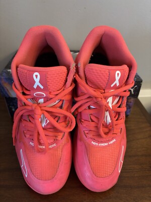 PUMA LaMelo Ball MB.01‎ “pink alert” Breast Cancer Awareness Men’s Size 11 PUMA LaMelo Ball MB.01 Breast Cancer Awareness Pink Mesh  main image 4