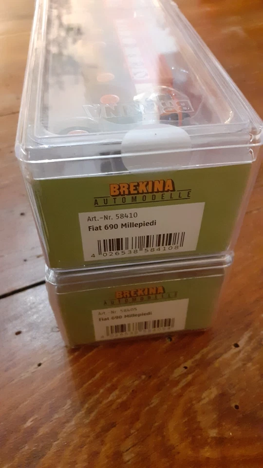 Brekina Fiat 690 millepiedi 1/87 lotto 2 pezzi - Immagine 3 di 4