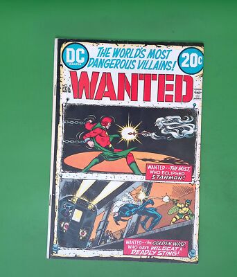 WANTED #6 MID GRADE DC COMIC BOOK H57-27