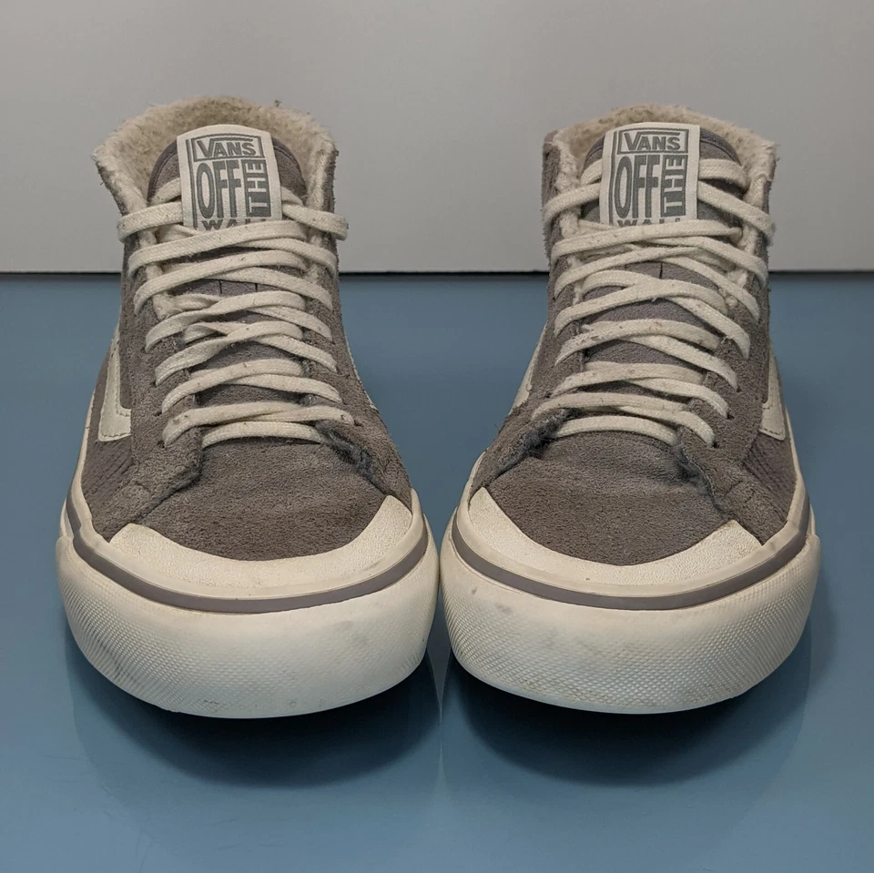 VANS Mte Sk8 Hi Top Ultracush Jóvenes Niños 3.5 Gris Gamuza Sherpa Pana Mujer 5 Foto 4 de 4