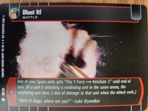 WOTC Star Wars TCG Battle of Yavin Singles * Pick Your Card * - Picture 4 of 71