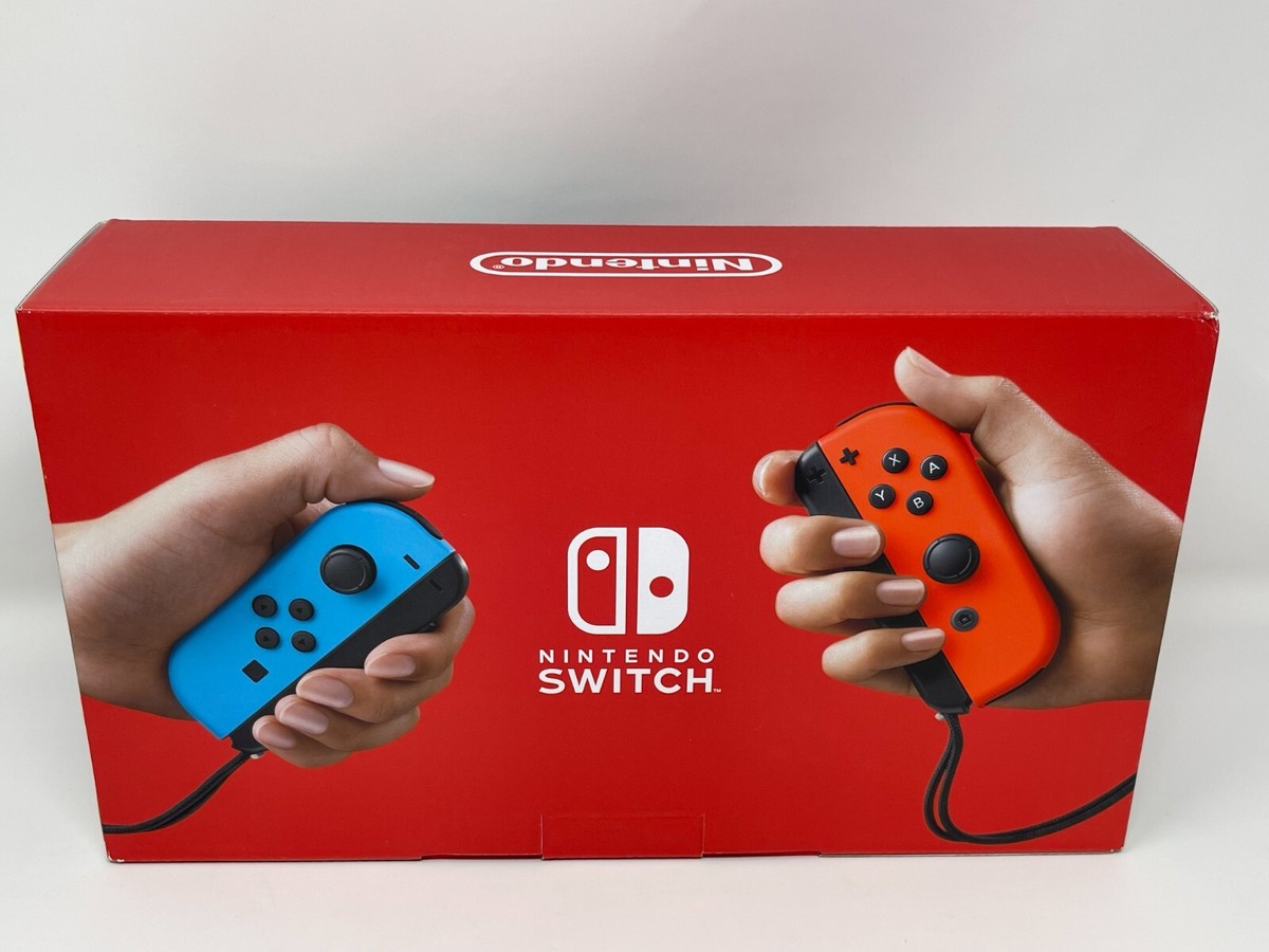 ハヤヤッコ！　Nintendo Switch 本体 青/赤 Joy-Con ハヤヤッコ Nintendo Switch Nintendo Switch w/ Neon Blue