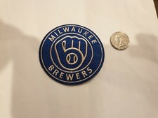 Milwaukee Brewers IRON ON PATCH 3"X3" NICE