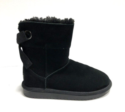 Koolaburra Andrah Short Girls Boot Black Size 13 M Little Kid
