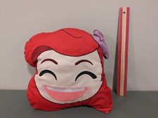 Ariel The Little Mermaid Emoji Disney Plush Pillow