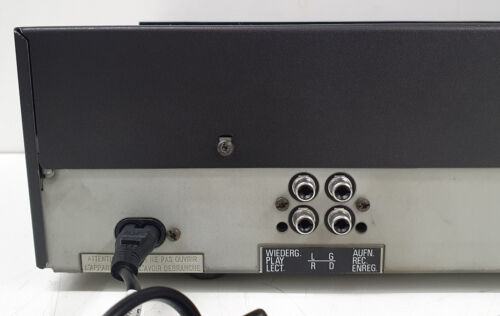 Doble CC1280 Tape Deck rareza vintage gama alta defecto como piezas de repuesto decoración - Imagen 14 de 15