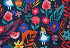 Disney Alice in Wonderland Fabric made in Korea by the Half Yard