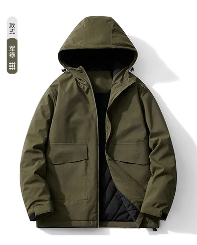 M-5XL Winter Jacket Snowboard Winter Ski Warm Mens Coat Thermal Snow Hooded - Bild 18 von 27