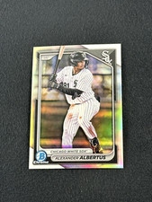 2024 Bowman Draft ALEXANDER ALBERTUS Chrome Refractor #BDC-164 Chicago White Sox