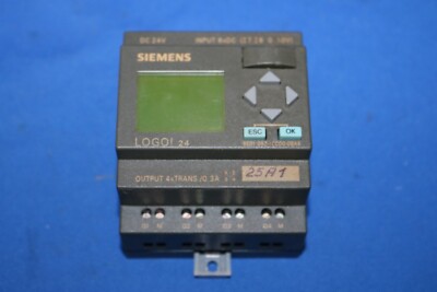 Siemens 6ED1052-1CC00-0BA4 Logic Module Logic module DI8 (AI 2)/ DO 4 logo! 24