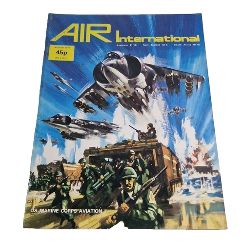 Air International Magazine VOL 9 No 2 August 1975 US Marine Corps Aviation - 第 1/12 張圖片