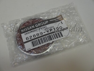 Nissan 90-00 300ZX Fairlady Z Z32 Front Z Emblem Red Badge 62889