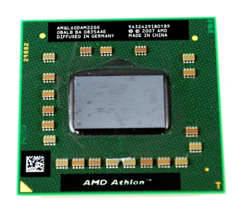 CPU AMD Athlon 64 X2 QL-60 QL60 AMQL60DAM22GG processore per HP COMPAQ 6735S - Zdjęcie 1 z 1