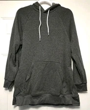 The Warmy Oversized Style Hoodie Shirt - Soft & Comfy Size Large Gray NWOT