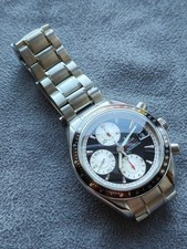Omega Speedmaster Date Reverse Panda Dail 3210.51 Automatic Watch Good Condition