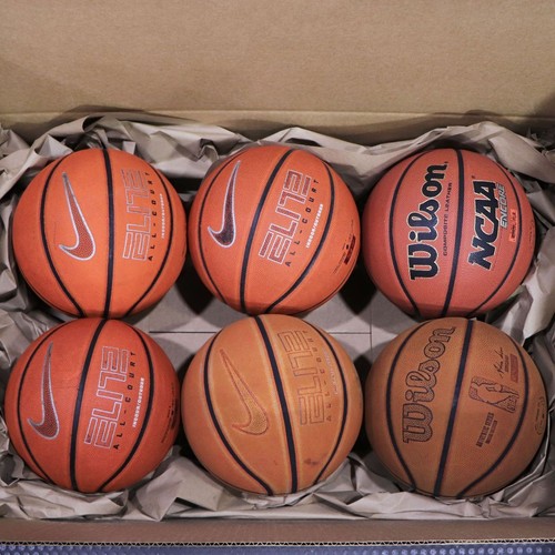 USED Basketballs - Lot of 6 Nike/Wilson (Size 6/7) Indoor/Outdoor Balls