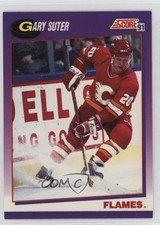 1991-92 Score American Gary Suter #244 14m3