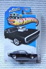 2013 Hot Wheels FAST AND FURIOUS black '70 Dodge Charger R/T 3/250 FREE SHIP
