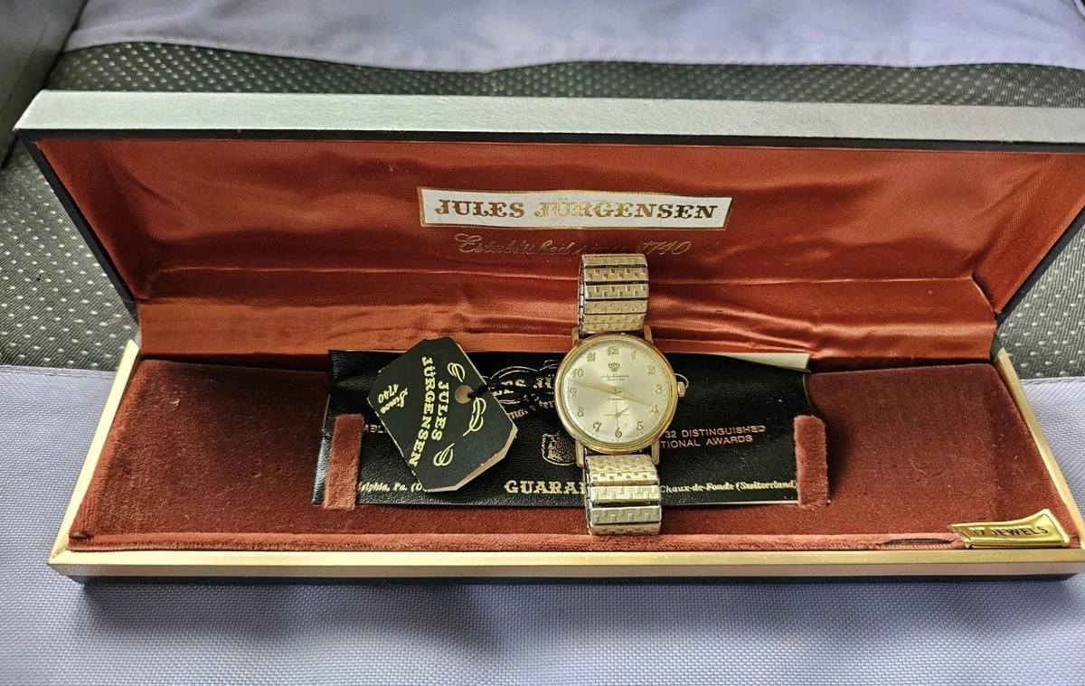 Jules Jurgensen Men Gold Filled Case Wristwatches for sale | eBay