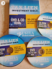 2020 UNITED STATES USTLA TAX LIEN INVESTMENT BIBLE DVD & CD ROM 3 DISC SET